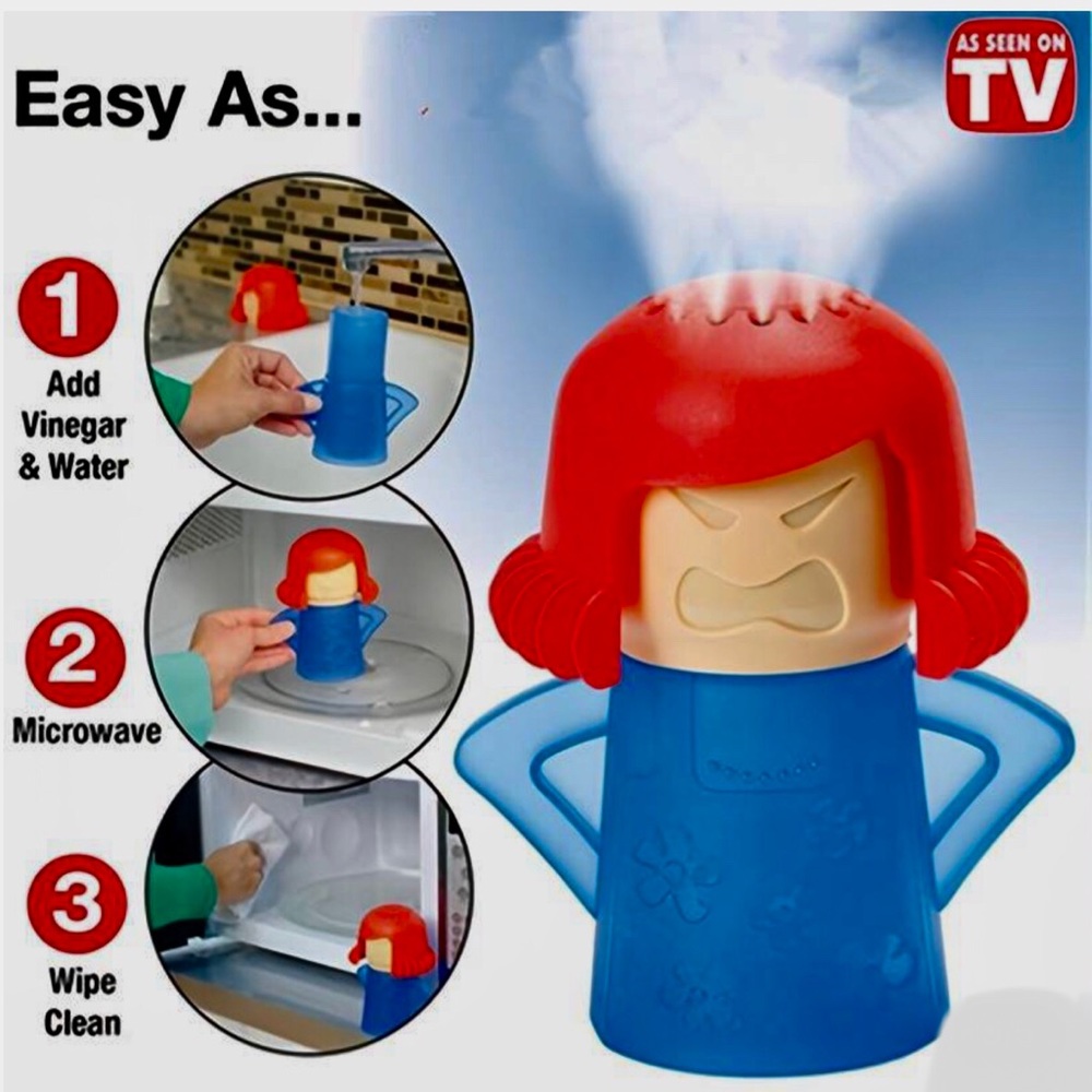 Angry Mama Microwave Steam Cleaner